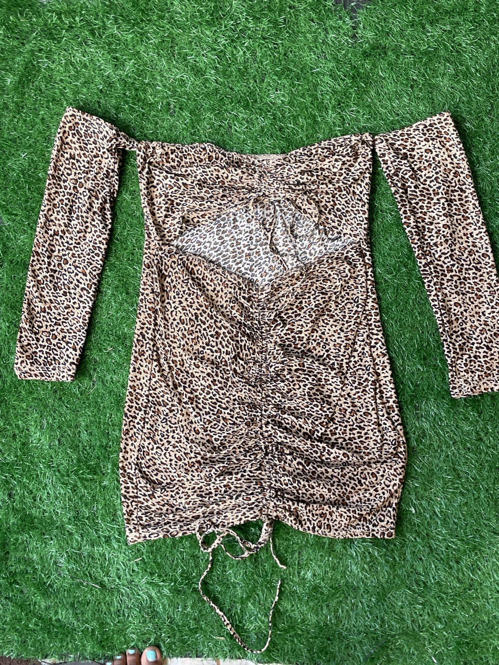 MINI LEOPARD DRESS