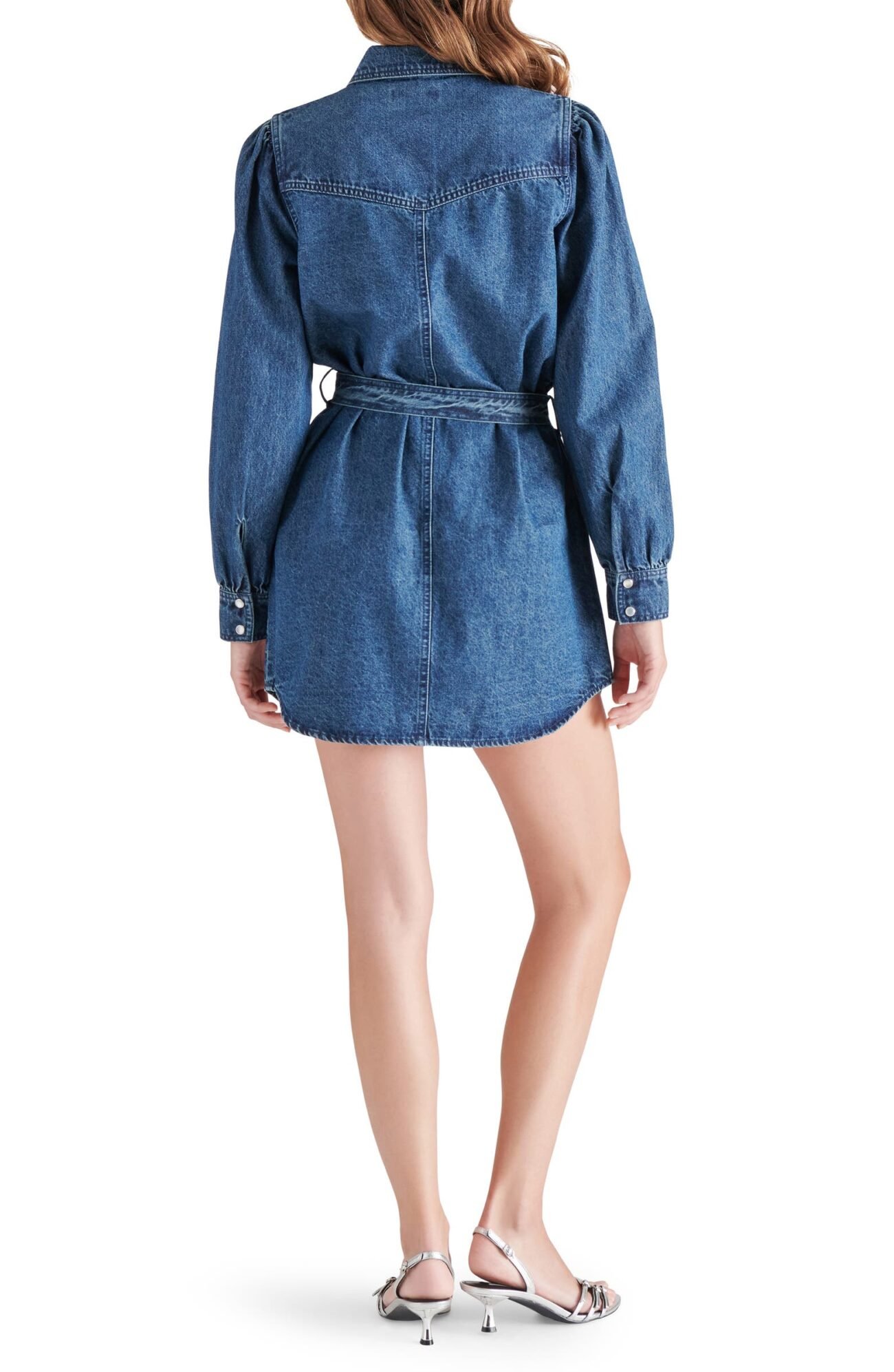 DENIM MINI SHIRTDRESS - Image 2