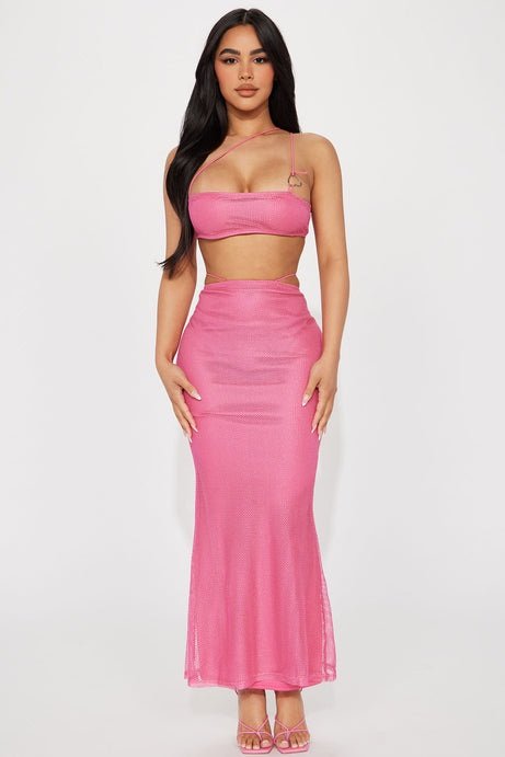 FASHIONNOVA GLITTER SKIRT SET - Image 2