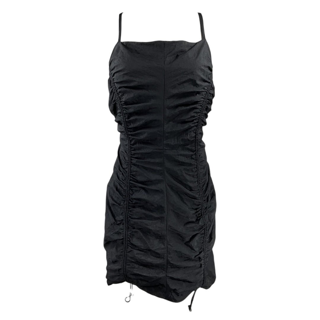 FOREVER21 BLACK RUCHED DRESS - Image 3